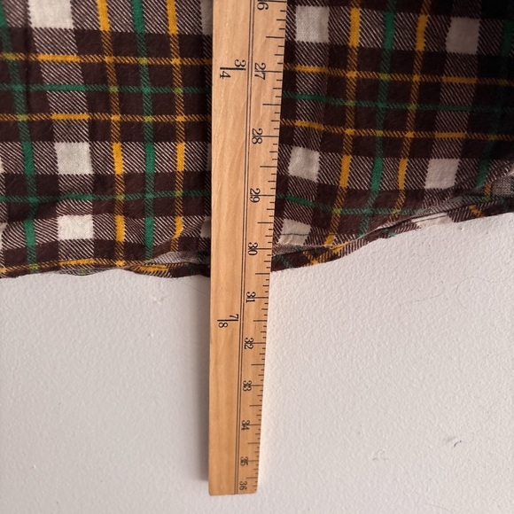 Vintage VAL MARK permanent press plaid flannel XL - Picture 6 of 6